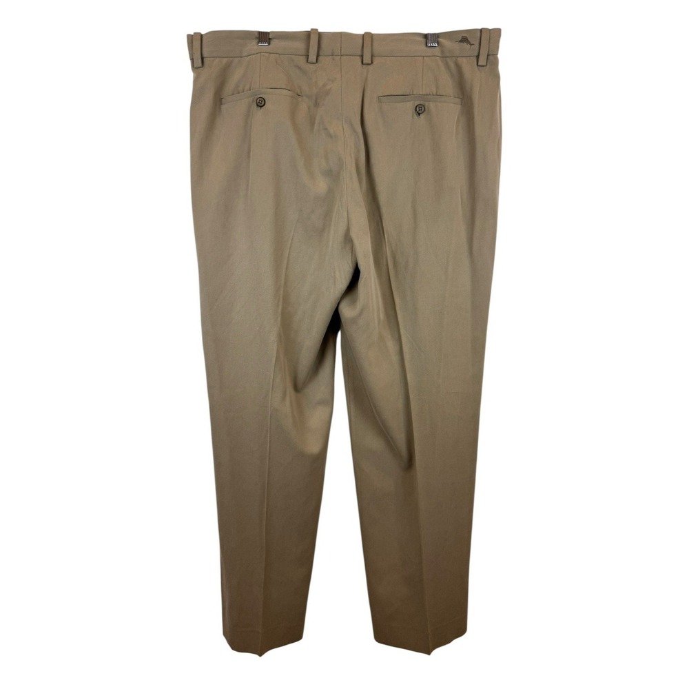 Tommy Bahama Silk Pants‎ Men's 40x32 Beige Professional Relax Vacation - Picture 5 of 5